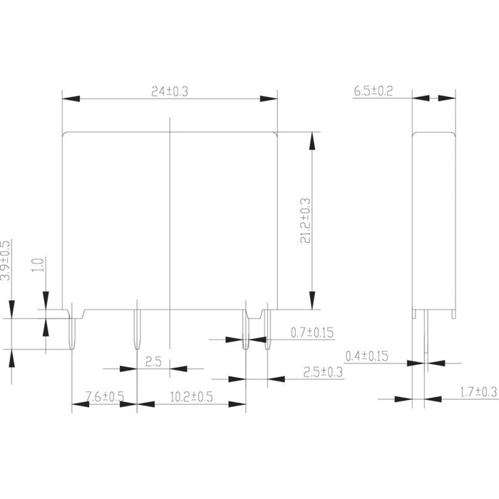 Solid State Relay - 5VDC Control AC Load