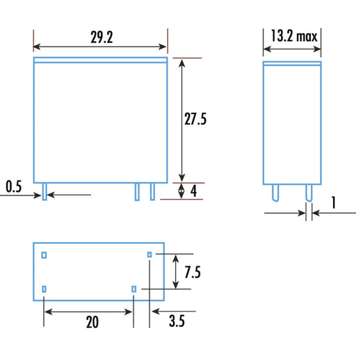 PCB Mount Solid State Relay 5V