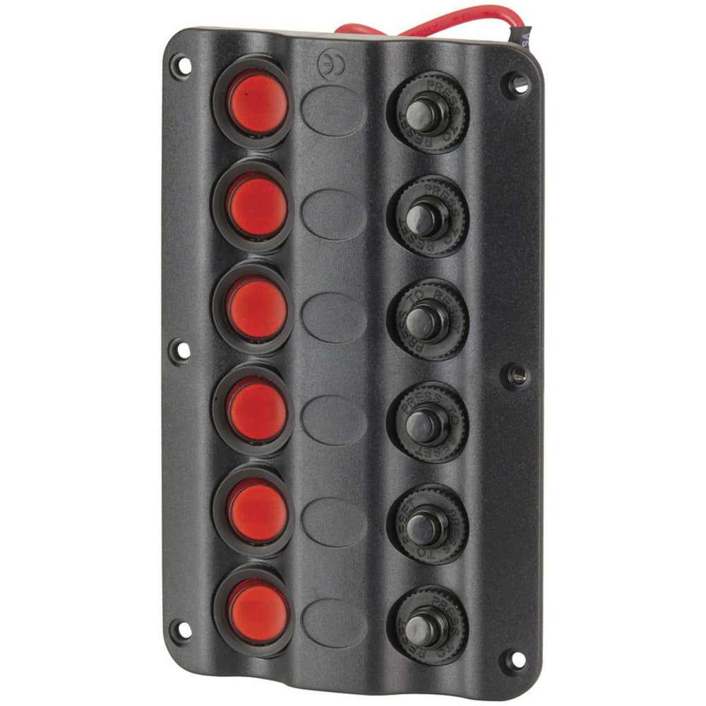 Marine Switch Panel with Circuit Breakers