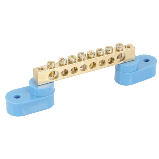 Machined Brass Busbar (8 way)