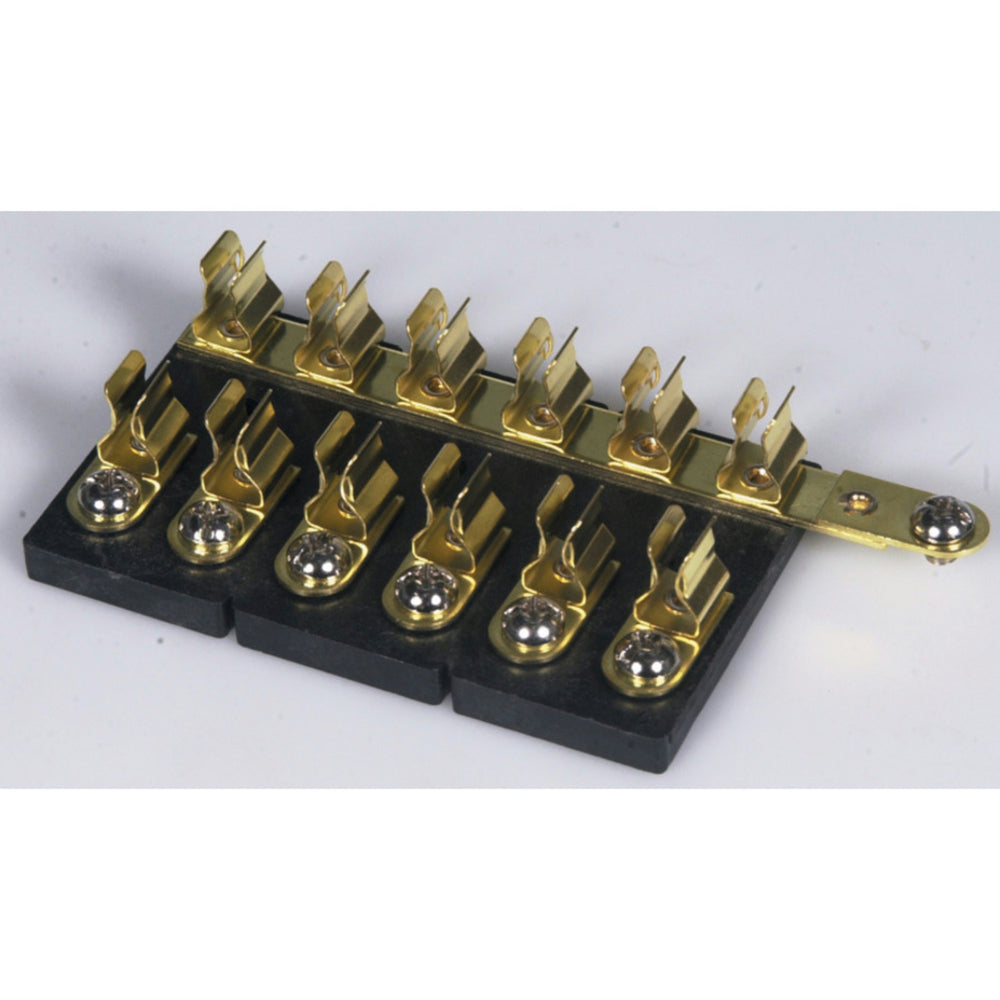 6 Way Fuse Gang Block - 57 x 90mm