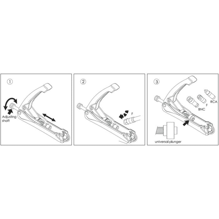 Adjustable Compression Crimping Tool