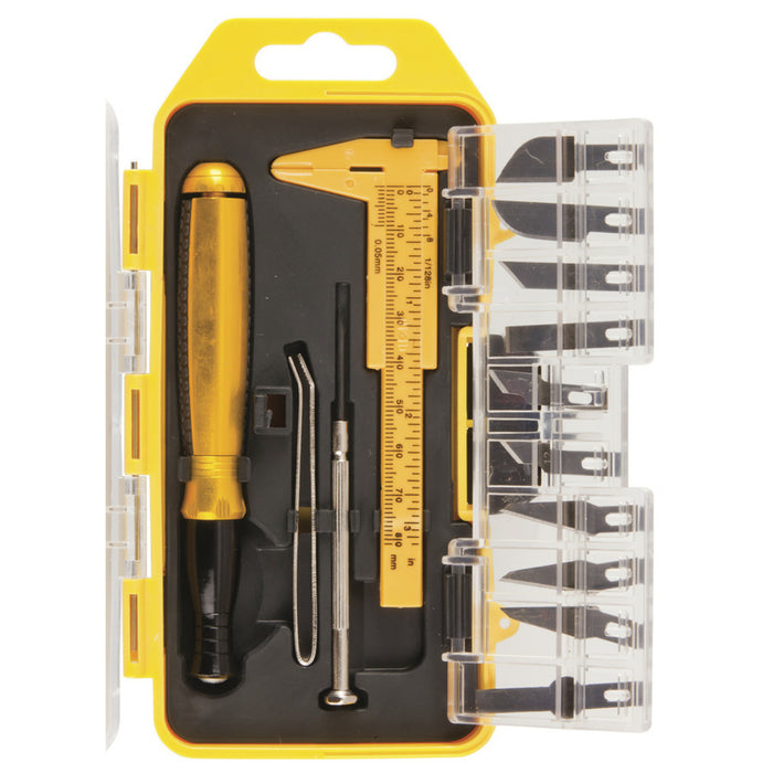 14 Piece Precision Hobby Knife Set