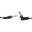 6.5mm Mono Plug to 6.5mm Mono R/A Plug Audio Lead - 6m