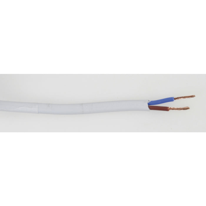 Fig 8 White AC Mains Cable