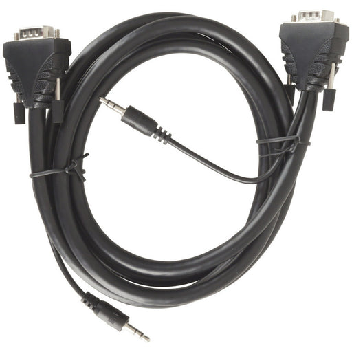 VGA Monitor Lead with 3.5mm Audio 1.8m