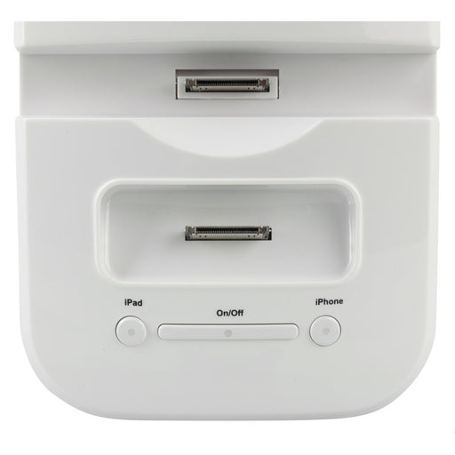 Docking Station and Dual Charger for iPad® and iPhone®/iPod®