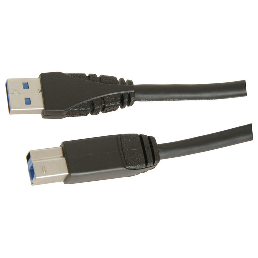 USB 3.0 lead - Std A Plug to Std B Plug 1.8m