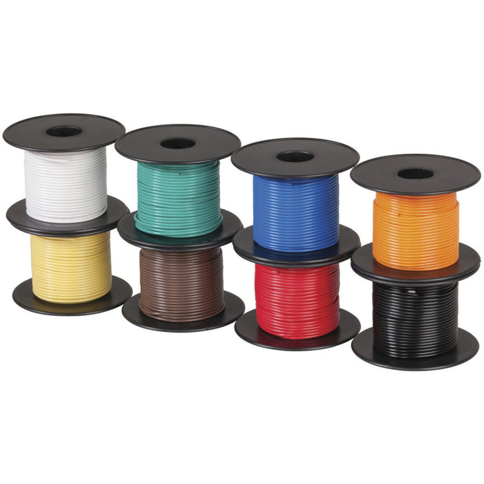 Light Duty Hook-up Wire Pack - 8 colours