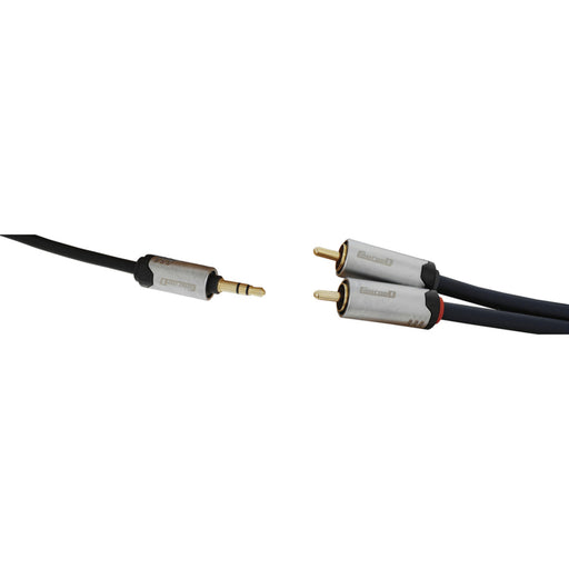 3.5mm Stereo Plug to 2 x RCA Plugs HQ - 1.5m