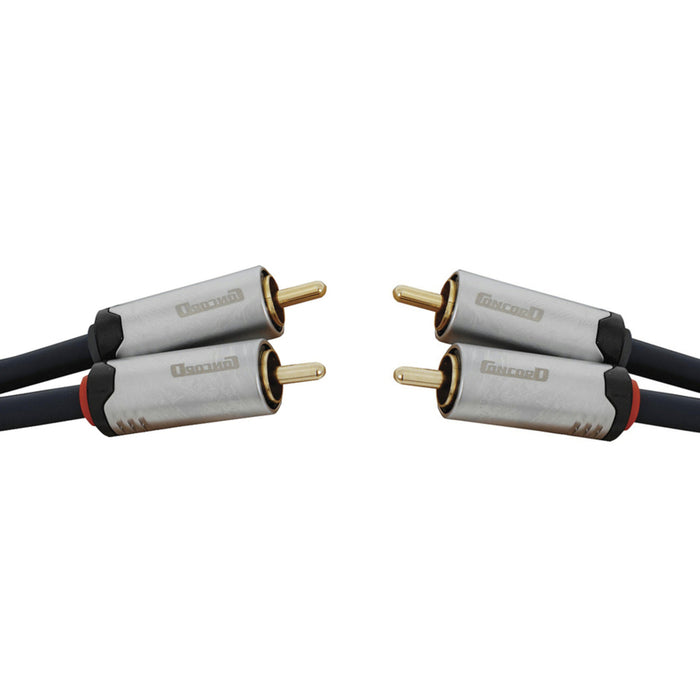 2 x RCA Plugs to 2 x RCA Plugs - 1.5m