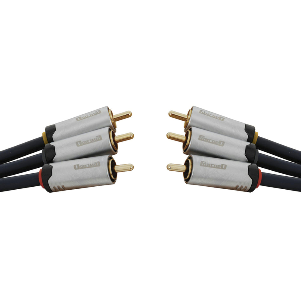 3 x RCA Plugs to 3 x RCA Plugs HQ - 5m