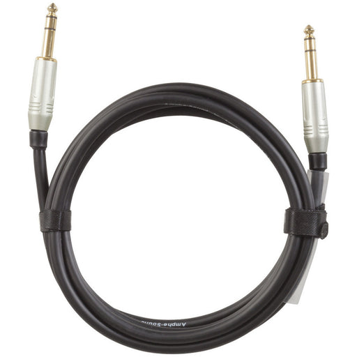 Amphenol 6.5mm Plug to 6.5mm Plug Balanced Audio Cable - 6m length