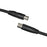 TV Coaxial Plug to Socket Cable - 3m Black