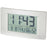 LCD Wall Clock with Calendar and Temperature Display