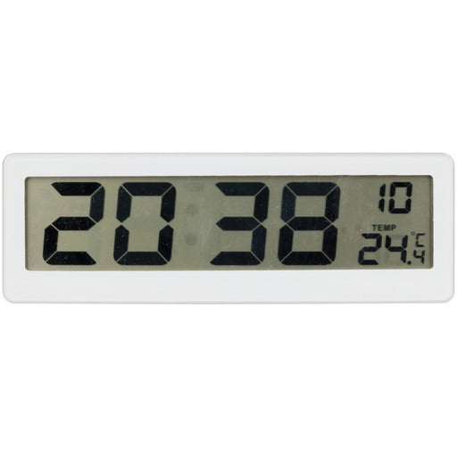 LCD Clock with Thermometer