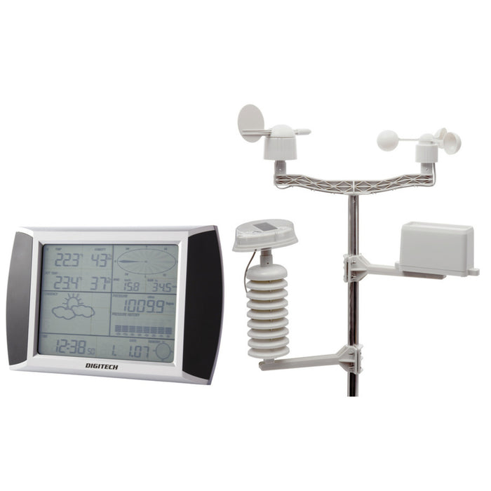 Touch Screen Wireless Weather Station with USB PC Link