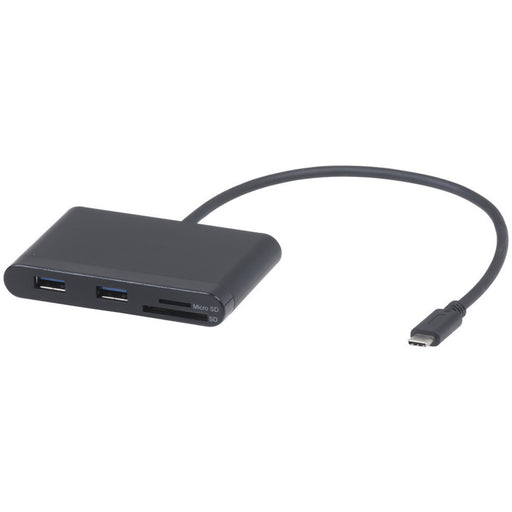 USB 3.0 Type-C Hub and Card Reader with Power Delivery