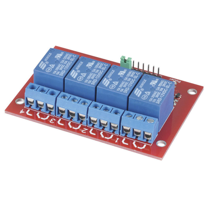 Arduino Compatible 4 Channel 12V Relay Module