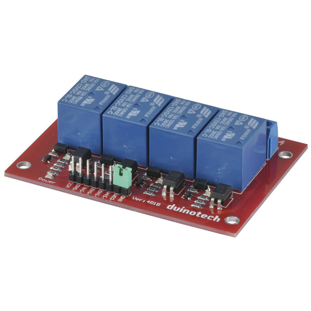 Arduino Compatible 4 Channel 12V Relay Module