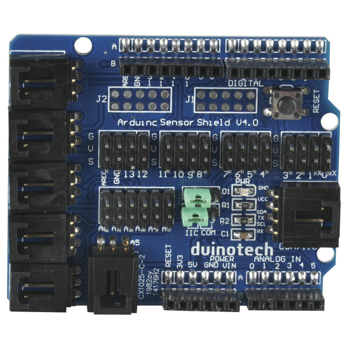 Arduino Compatible Sensor Expansion Shield