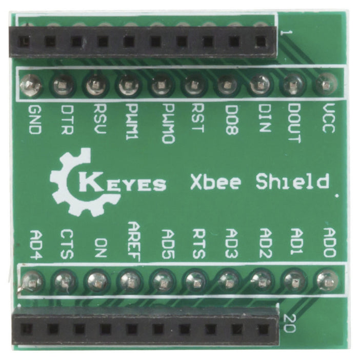 Arduino Compatible Xbee Interface Shield