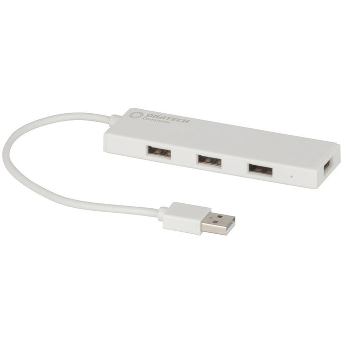 USB 2.0 4 Port Slimline Hub