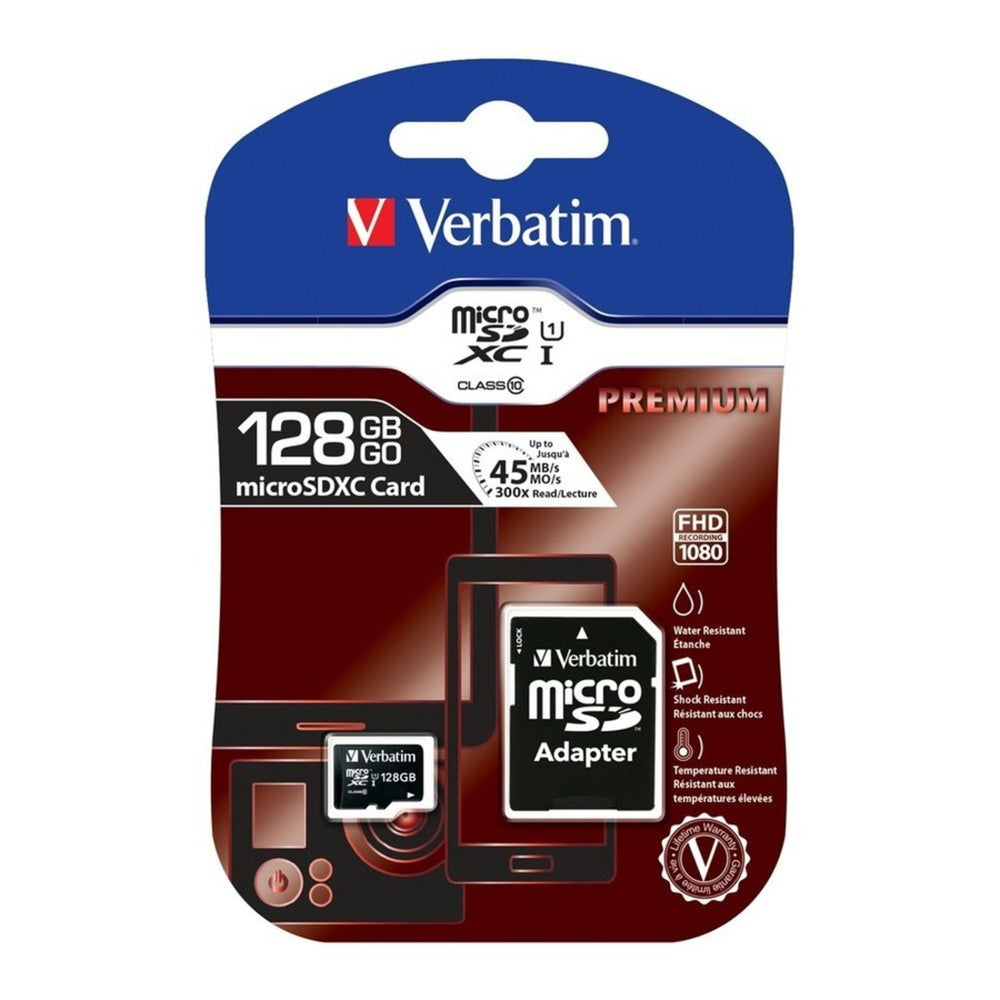 128GB Class 10 microSDHC Card