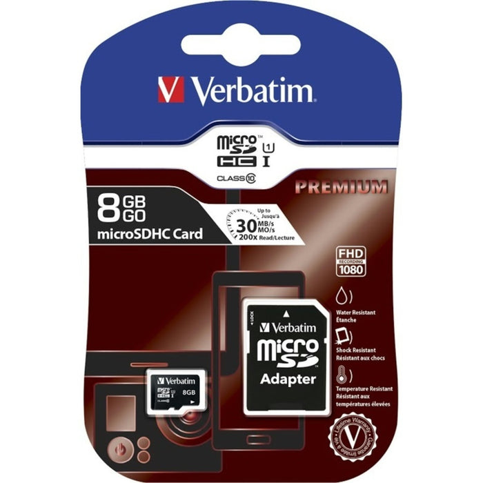 8GB Class 10 microSDHC Card