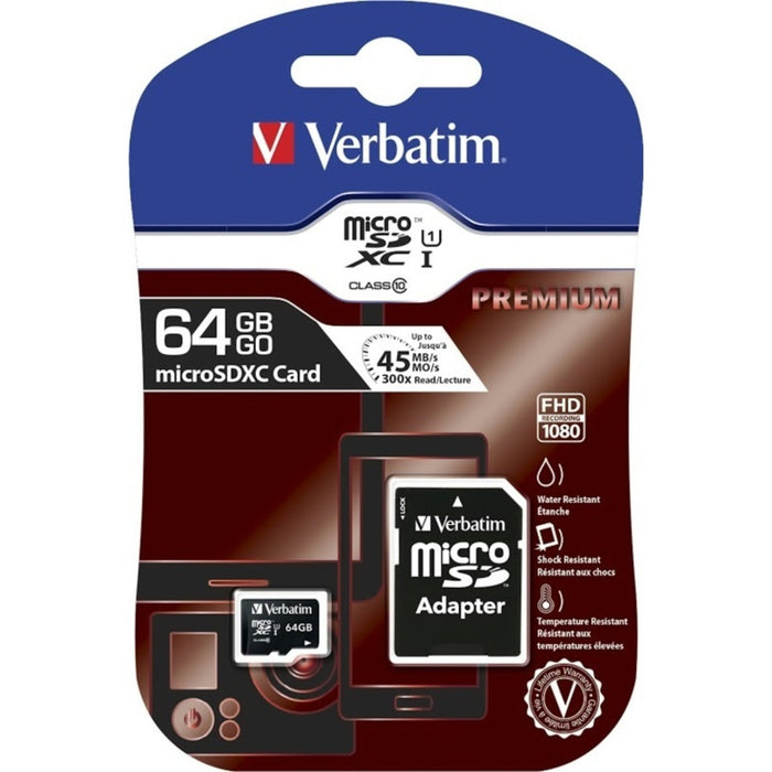 64GB Class 10 microSDHC Card