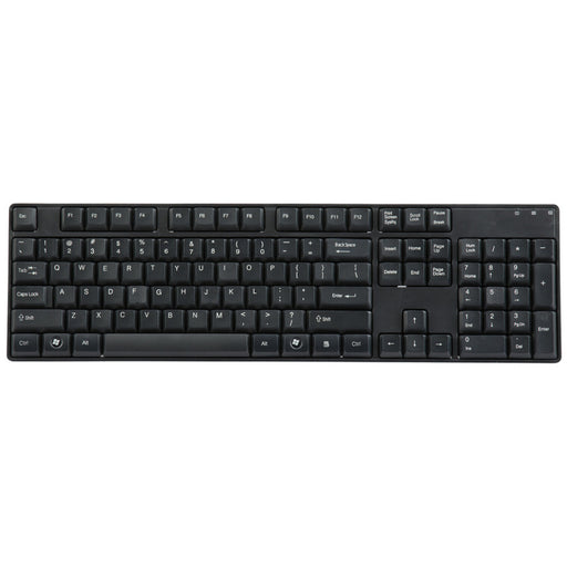 Black QWERTY USB Keyboard