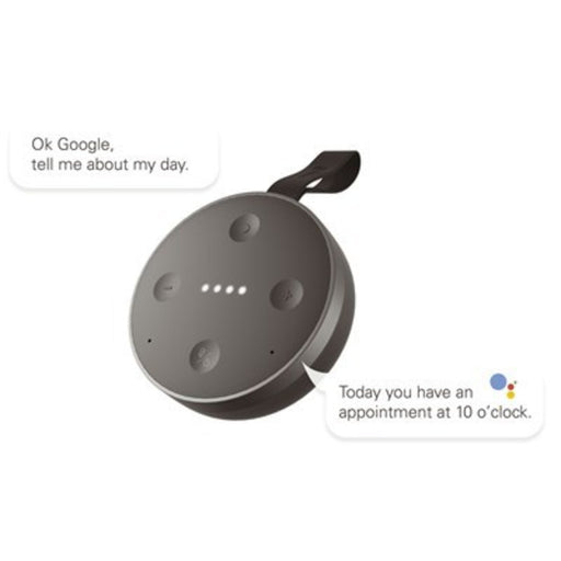 TicHome Mini Smart Speaker Black with Google Assistant