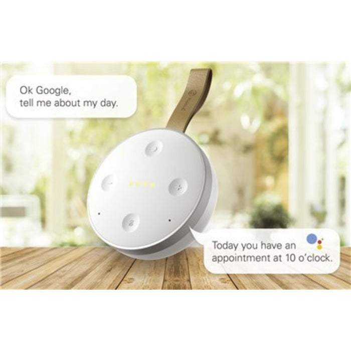 TicHome Mini Smart Speaker White with Google Assistant