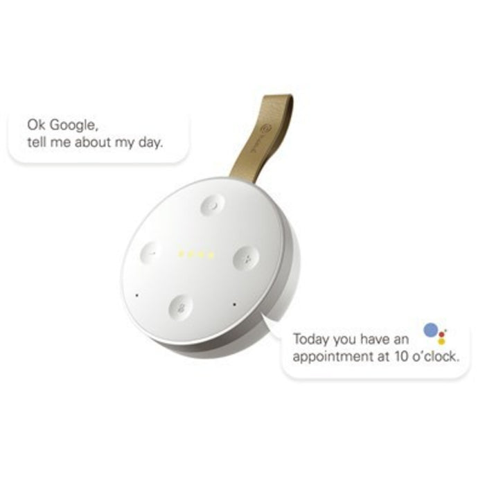 TicHome Mini Smart Speaker White with Google Assistant