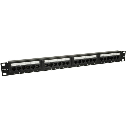 Rack Mount 24 Port Patch Panel Cat.6