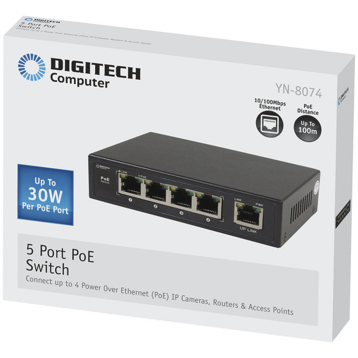 5 Port PoE Switch