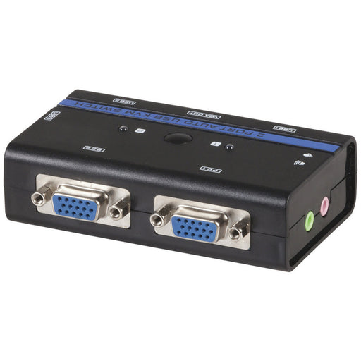 2 Port VGA KVM Switch with Audio