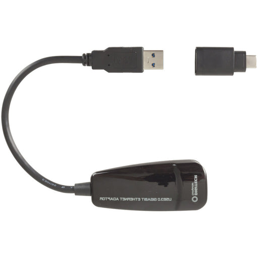 USB 3.0 Gigabit Ethernet Converter with Type-C Adaptor