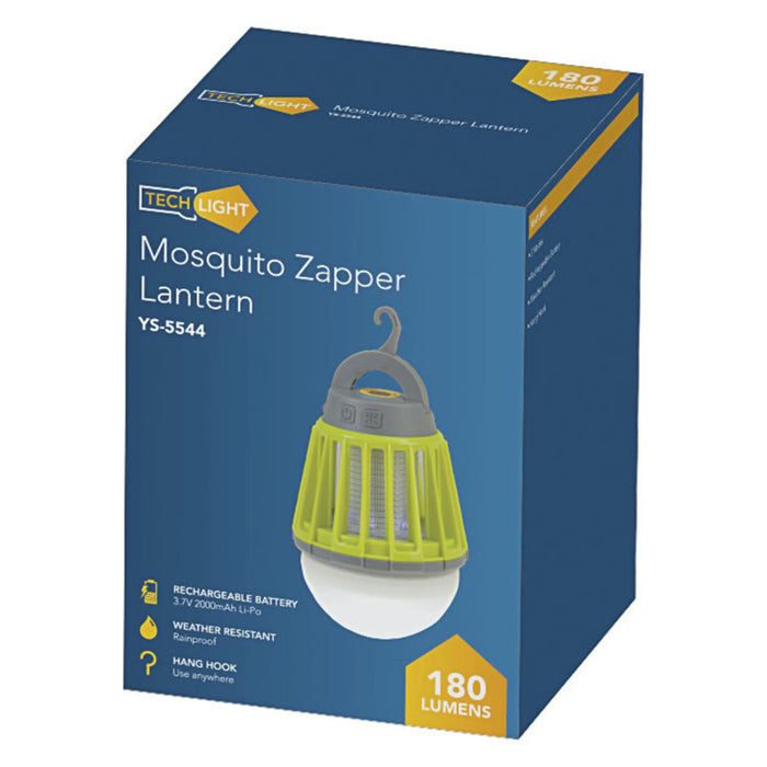 Portable Mosquitoe Zapper with 180 Lumen LED Light