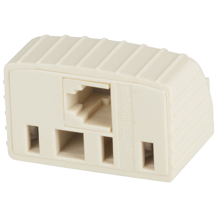 605 to 610/RJ12 Telephone Double Adaptor