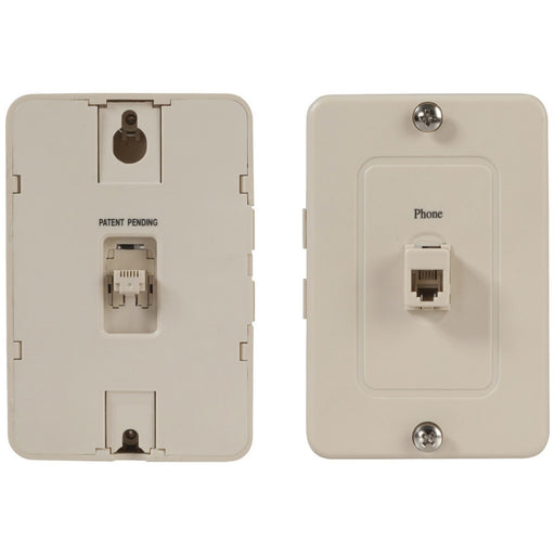 Clip-On ADSL2+/VDSL2+ Wall Plate Splitter/Filter