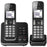 Panasonic Twin Handset Cordless Telephone with Answering Machine