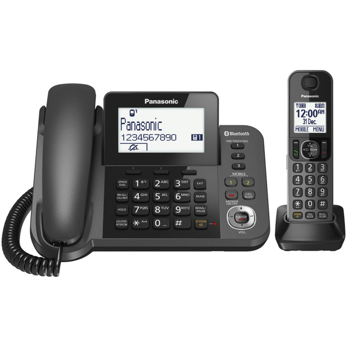 Panasonic Combination Corded/Cordless Telephone - Single Cordless