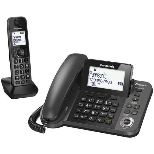 Panasonic Combination Corded/Cordless Telephone - Single Cordless