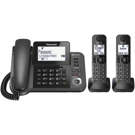 Panasonic Combination Corded/Cordless Telephone - Twin Cordless