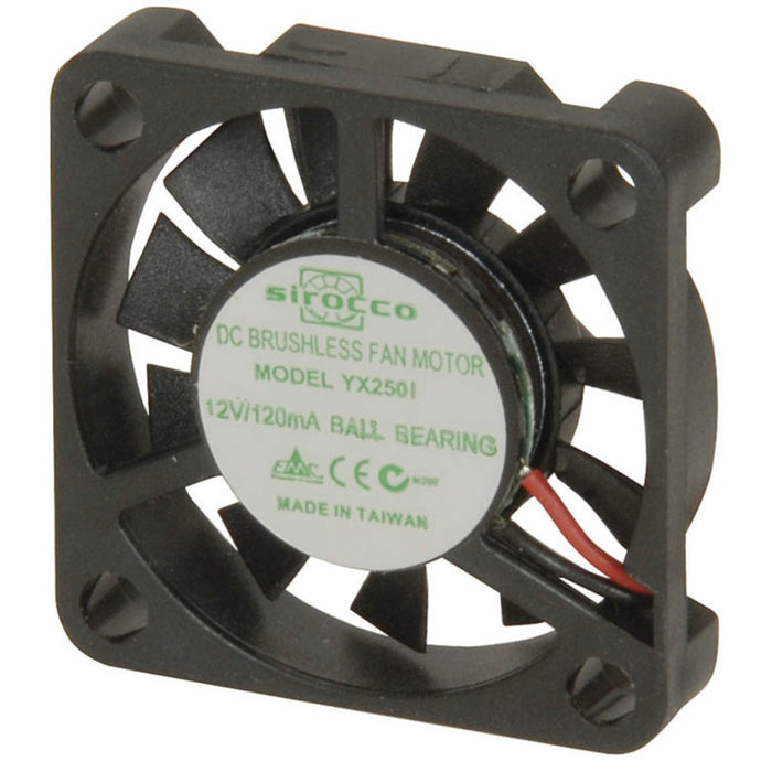 30mm Thin 12VDC 2 Wire Fan