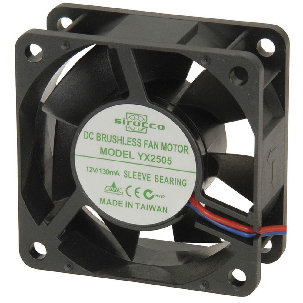 60mm 12VDC Cooling Fan