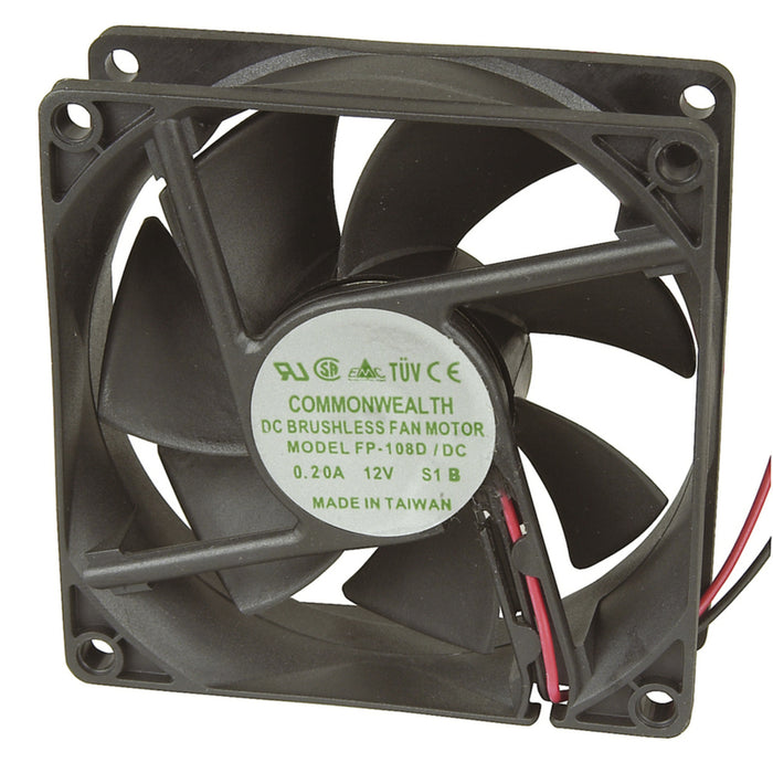 IP55 80mm 12V DC Ball Bearing Fan