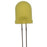 Yellow 3mm LED 30mCd Round Diffused