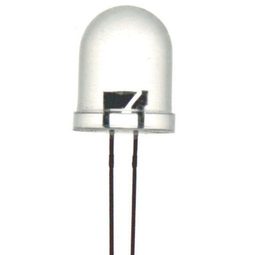 Green 5mm LED 7500mcd Round Clear